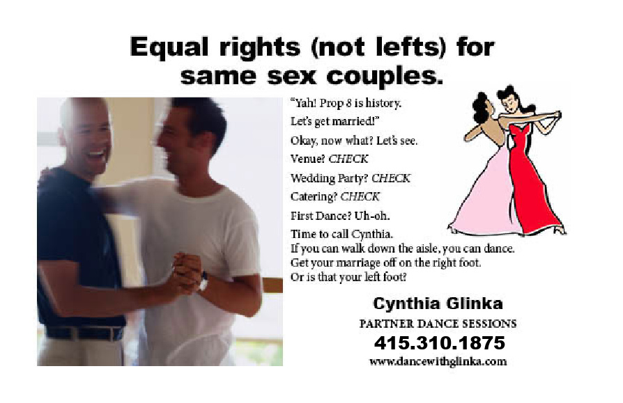 equal rights equal rights gay wedding dance instruction